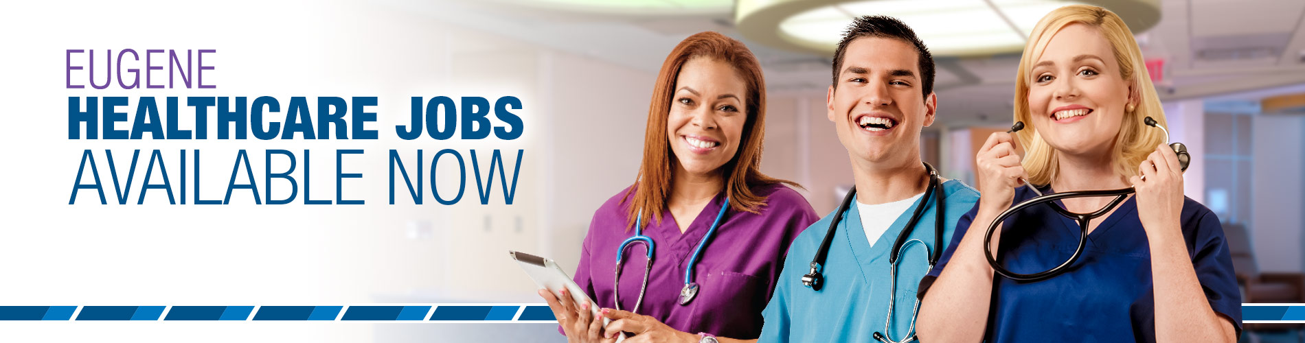Home Page Eugene Heathcare Jobs Banner