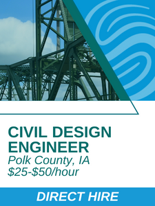 ENG - Civil Design Engineer in Polk County IA