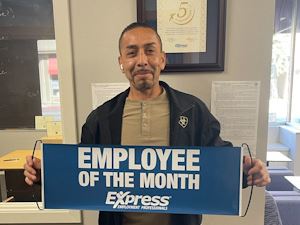 Picture of Alberto Solis - Express Employee of the Month - Oct 2024