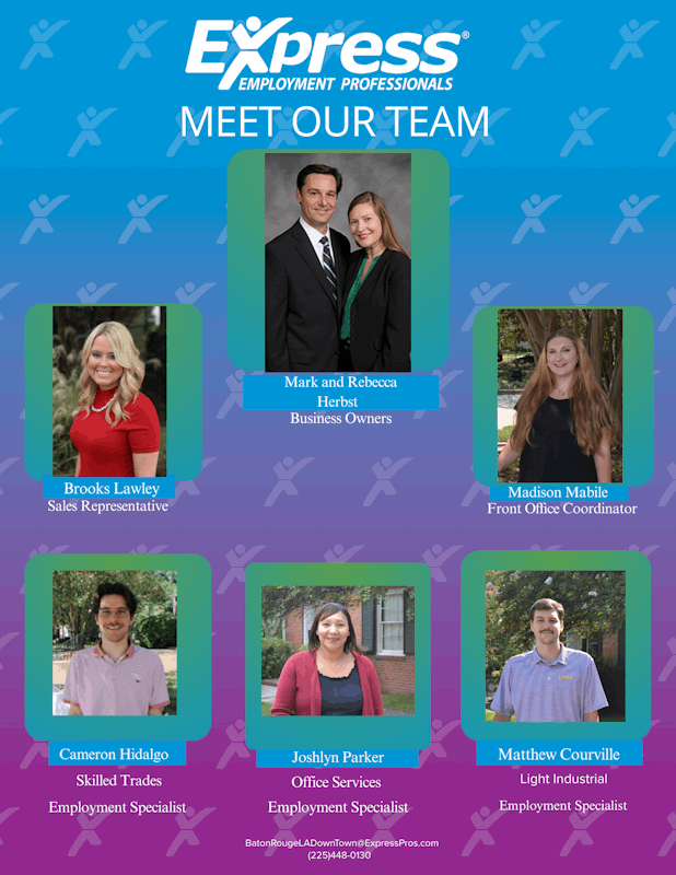 Meet the Team in Downtown Baton Rouge
