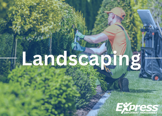 Landscaping Jobs Graphic