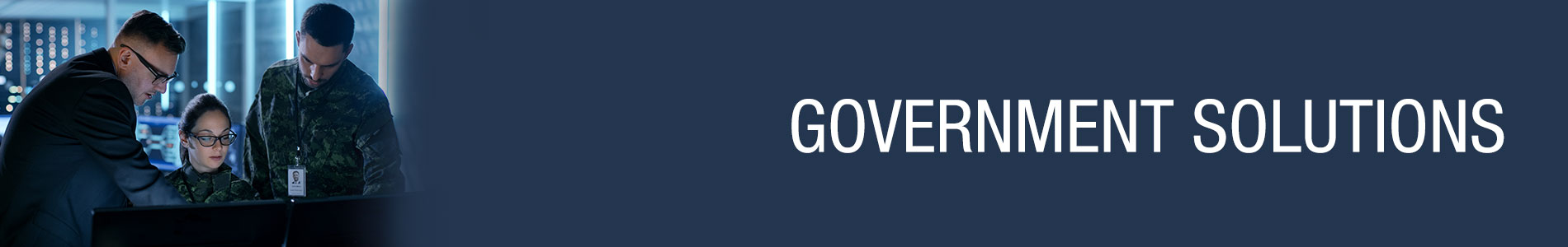 Government Solutions Interior Banner