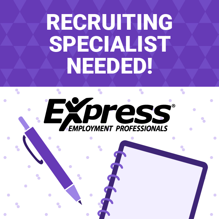Now Hiring a Recruiting Specialist - Staffing Industry Jobs