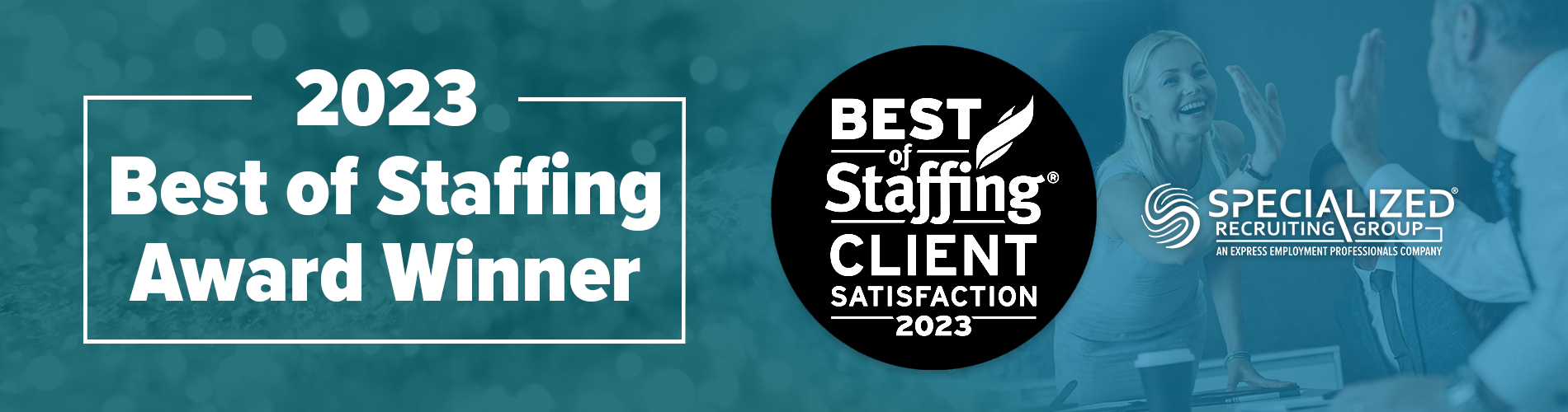 2023 Clearly Rated's Best of Staffing - SRG Phoenix