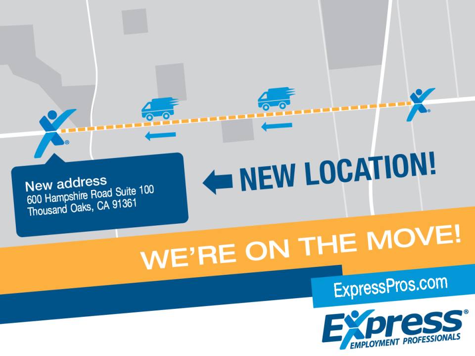 Express Thousand Oaks Employment Agencies on the Move