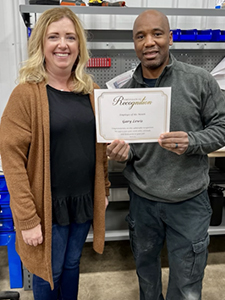 Gary Lewis, Express Employee of the Month March 2023