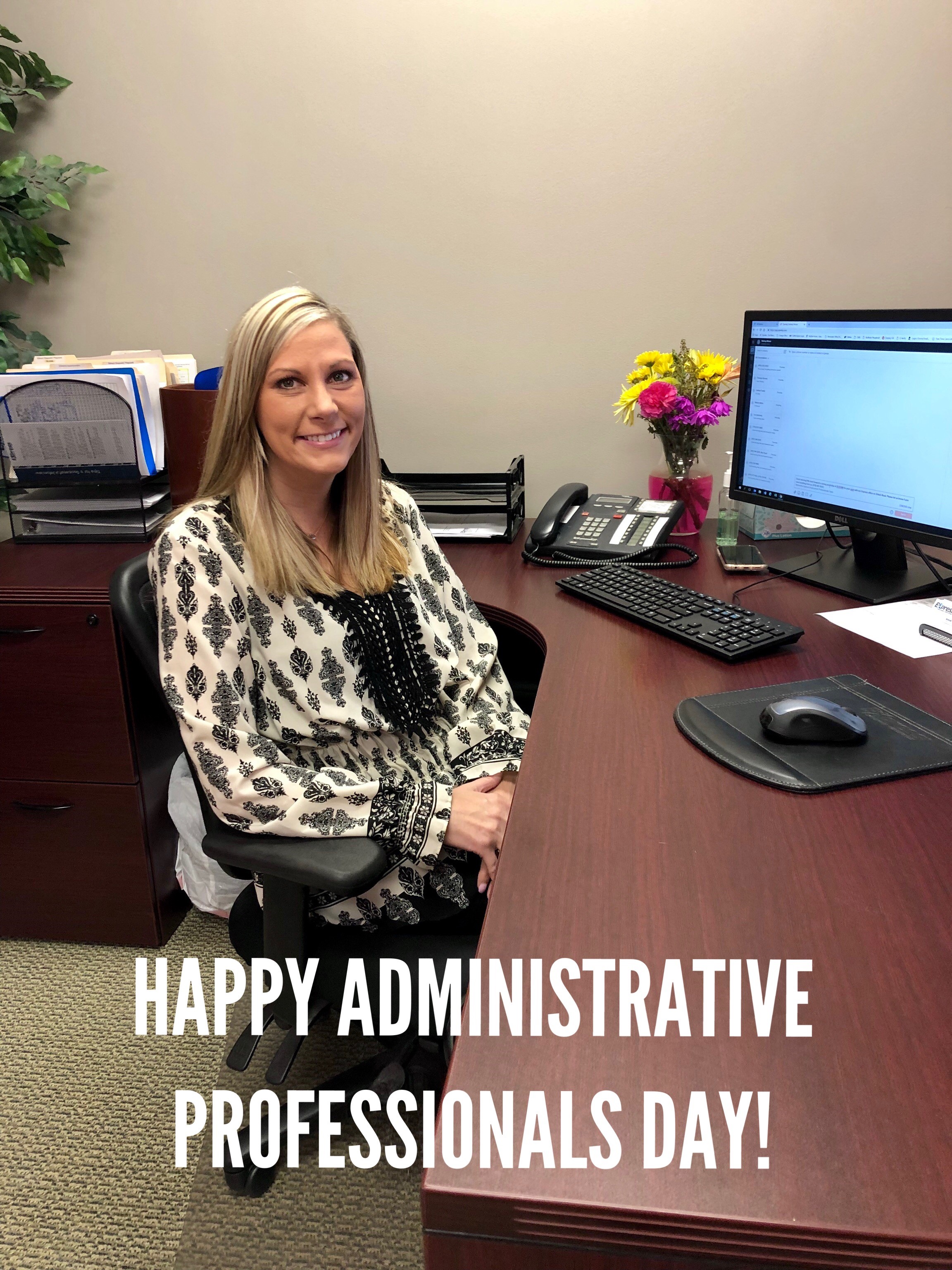 Happy Administrative Professional Day, Brandi