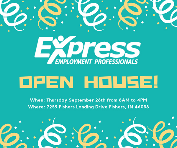 Open House - Employment in Fisher, Indiana