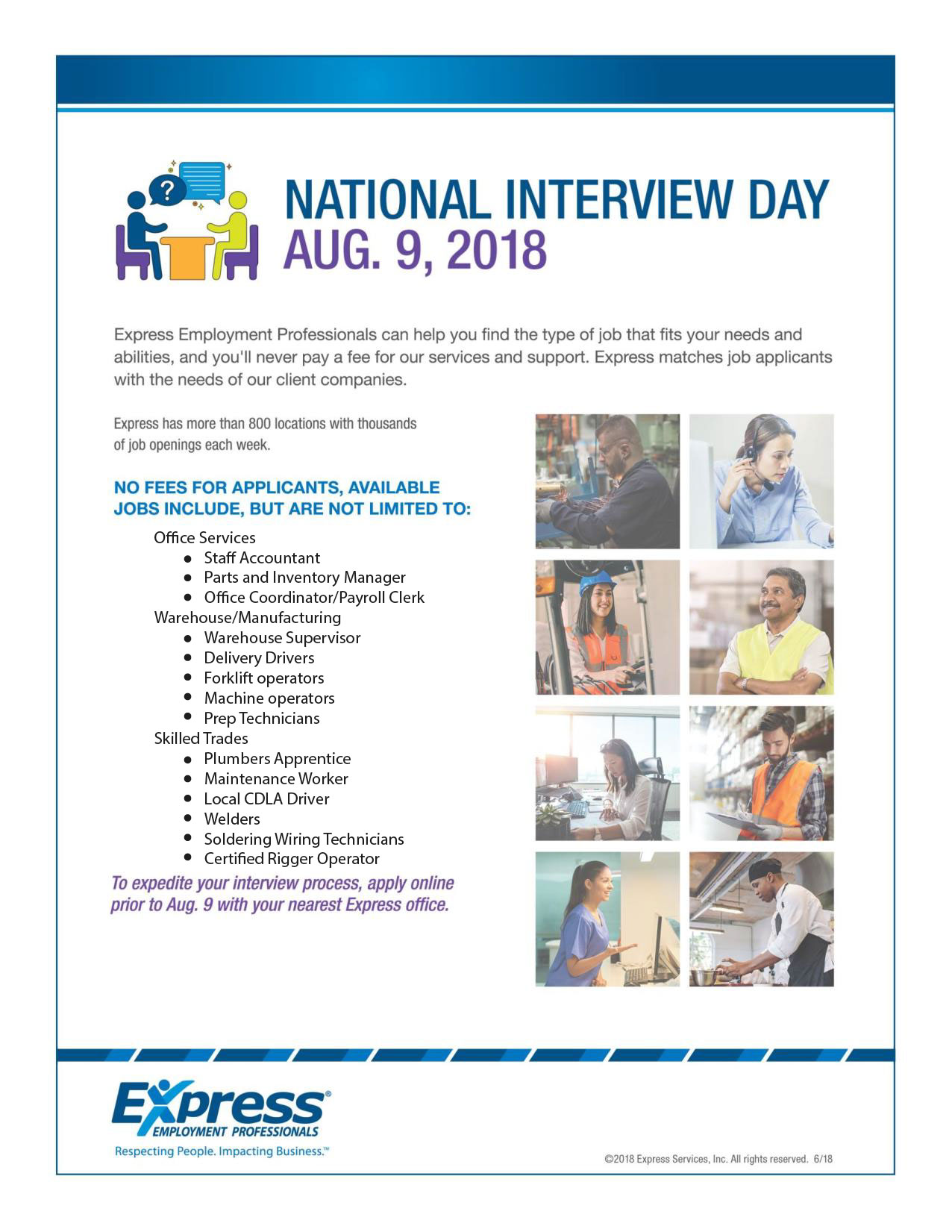 National Interview Day Flyer - Employment agencies in Reno, NV