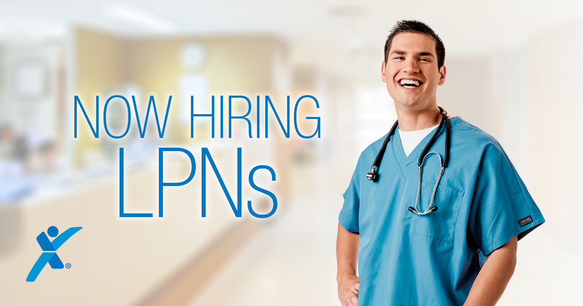 Healthcare Now Hiring LPNs Male