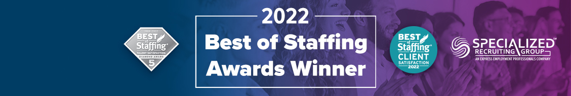Best of Staffing Graphic for 2022