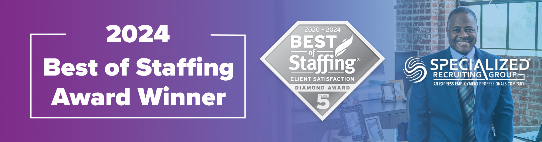 Best of Staffing Client Award SRG 2024