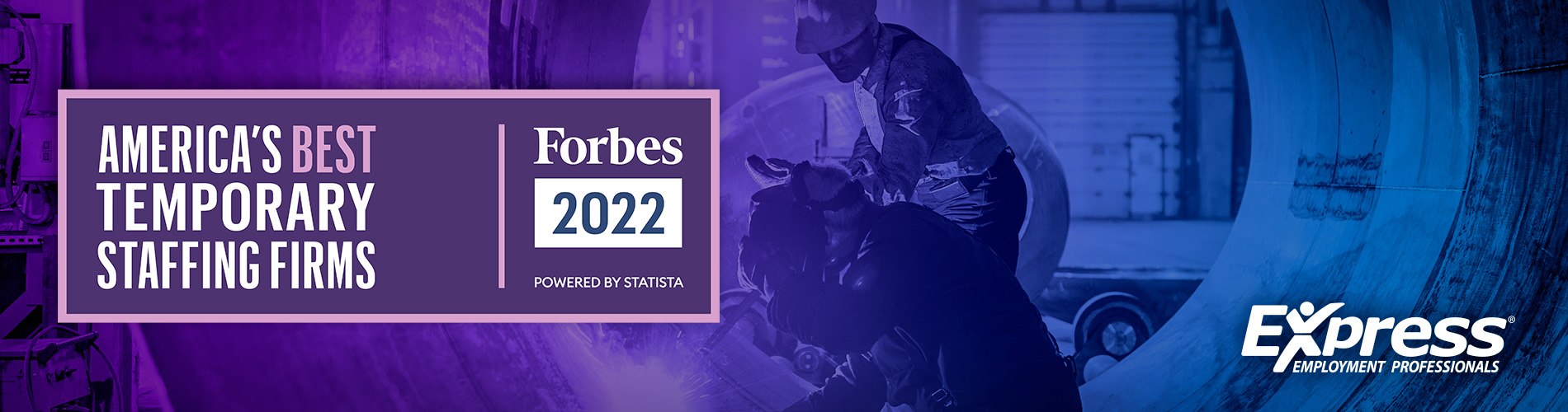 Forbes Best Temp Staffing Firm 2022