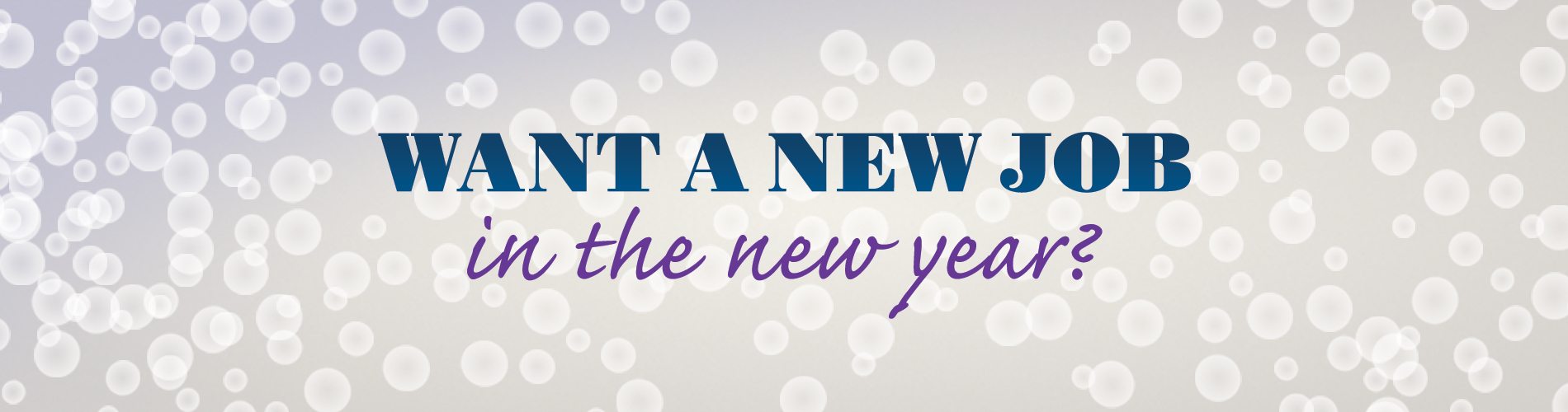 New Year - New Job Home Page Banner - Version 4