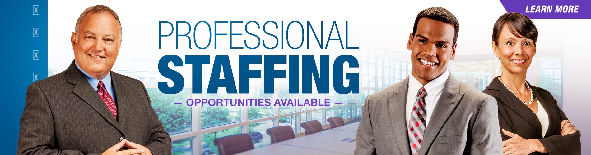 Professional Staffing Banner