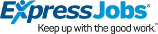 ExpressJobs App Logo with Tagline 325W